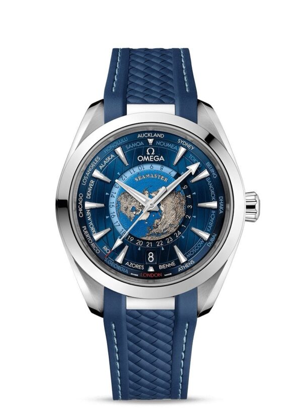 Omega Seamaster Aqua Terra Blue Japanese Automatic Mens Watch - Image 3