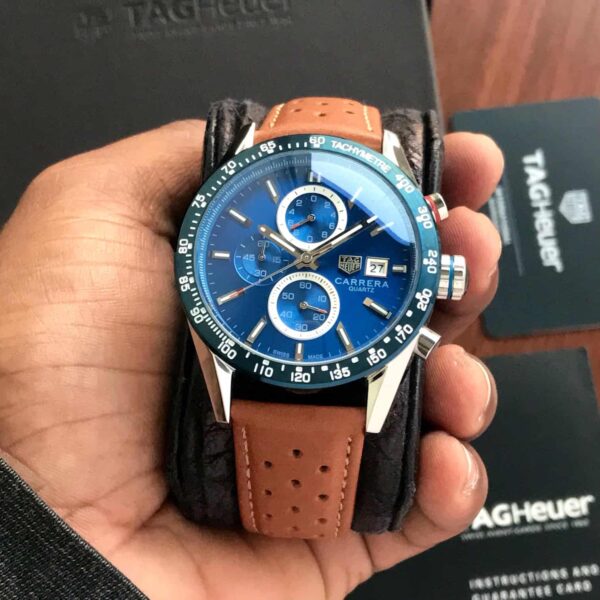 Tag Heuer Calibre 16 Blue Dial Chronograph’s Men’s Watch