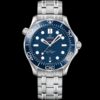 Omega Seamaster Co-Axial Master Chronometer Stainless Steel Blue Dial Automatic Mens Watch - Image 2