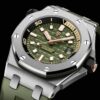 Audemars Piguet Royal Oak Offshore Khaki Green Dial Automatic Mens Watch - Image 5