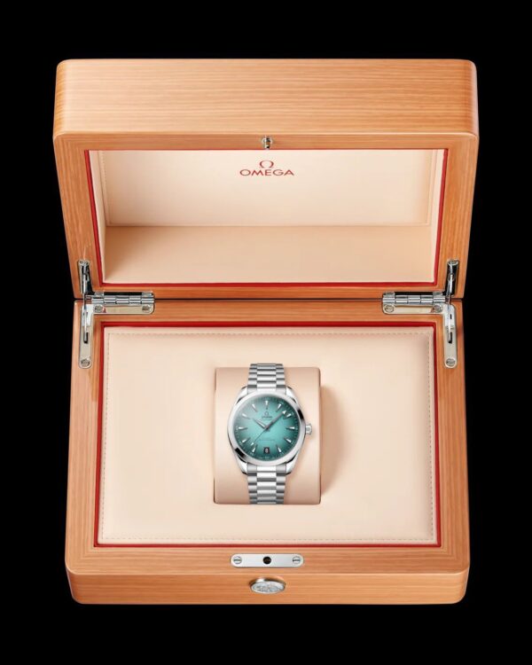 Omega Seamaster Aqua Terra Turquoise Dial Automatic Mens Watch - Image 9