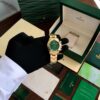 Rolex Cosmograph Daytona Gold & Green Dial Japanese Automatic Mens Watch - Image 7