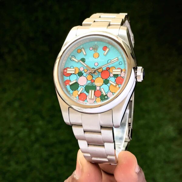 Rolex Perpetual Oyster Bubbles Japanese Automatic Mens Watch - Image 3