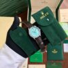 Rolex Perpetual 1908 Ice Blue Dial Swiss ETA Movement Machinery Mens Watch - Image 6
