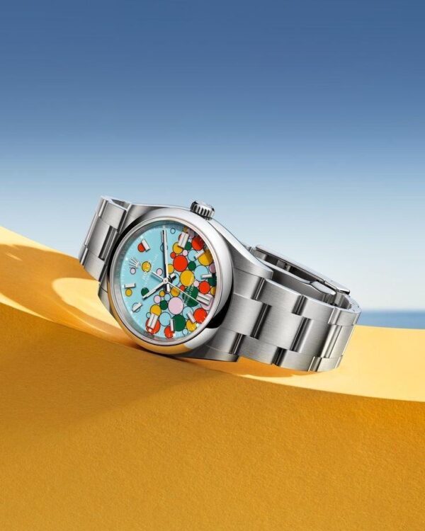 Rolex Perpetual Oyster Bubbles Japanese Automatic Mens Watch - Image 5