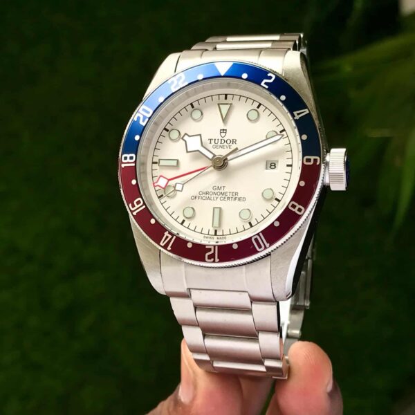 Tudor Black Bay GMT 41mm With Polar White Dial Watch For Men’s. - Image 3