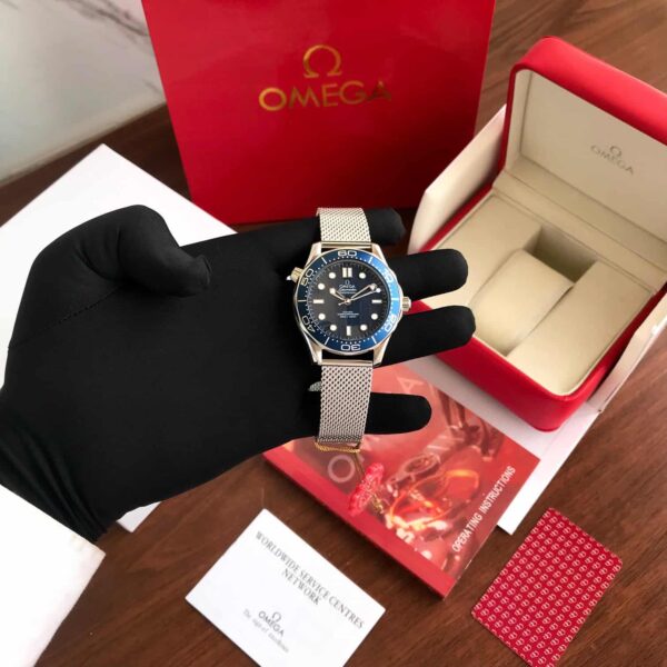Omega Seamaster James Bond 60th Anniversary Limited Edition Automatic Men’s Watch - Image 9