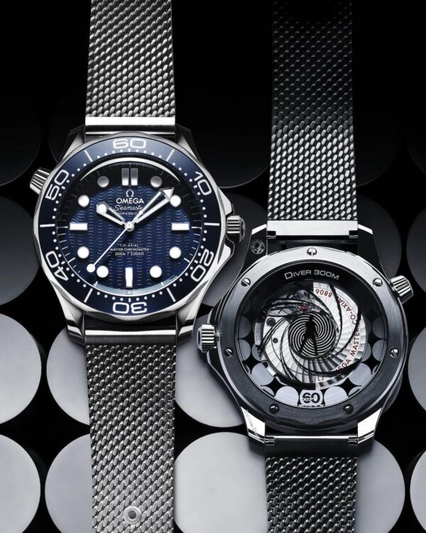 Omega Seamaster James Bond 60th Anniversary Limited Edition Automatic Men’s Watch - Image 4