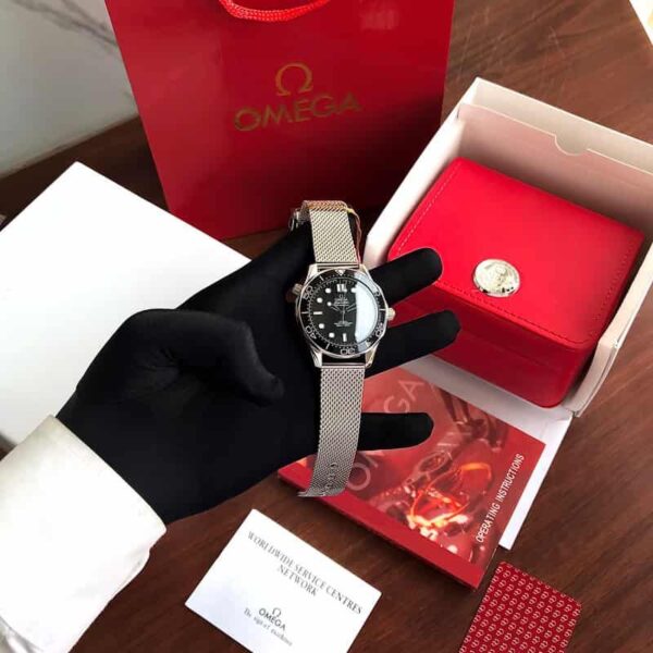 Omega Seamaster Diver 300M 42 mm Black Dial men’s Automatic Quality Watch - Image 11