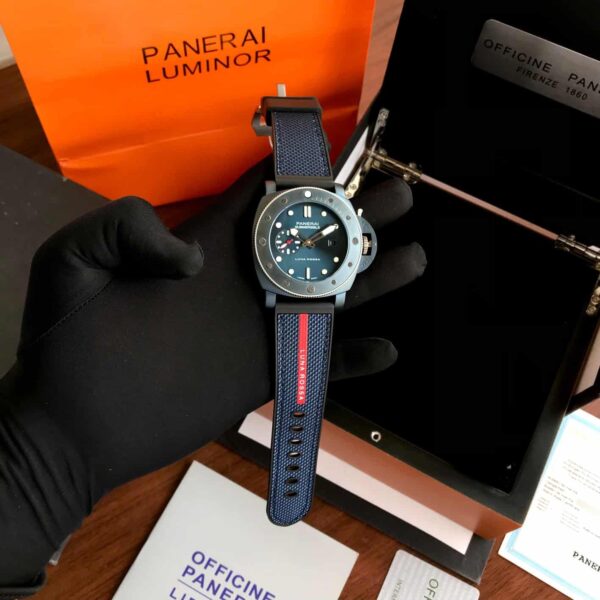 Panerai Submersible 44mm Automatic Quarantaquattro Luna Rossa men’s Watch - Image 9