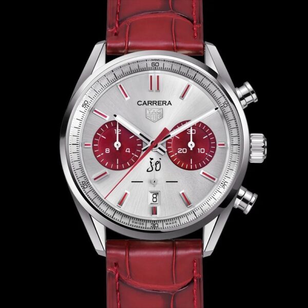 Tag Heuer Grand Carrera Chronograph’s Silver 5N Limited Edition Men’s Watch - Image 3