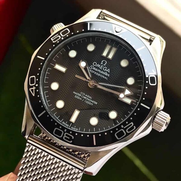 Omega Seamaster Diver 300M 42 mm Black Dial men’s Automatic Quality Watch - Image 6