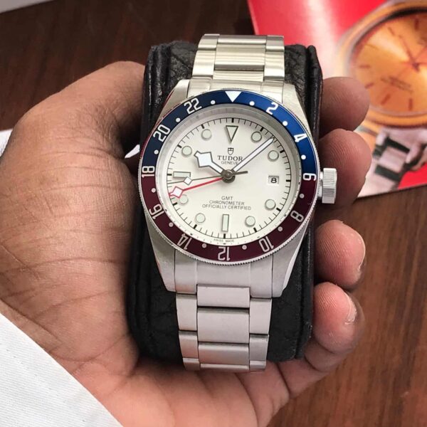 Tudor Black Bay GMT 41mm With Polar White Dial Watch For Men’s. - Image 2