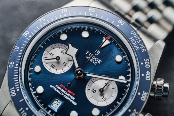 Tudor Black Bay Chrono Blue Dial Boutique Edition men’s Watch . - Image 6