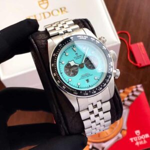 Tudor Black Bay Chrono 41mm 
Blue Flamingo Dial automatic men’s Watch