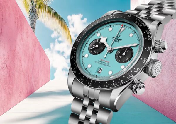 Tudor Black Bay Chrono 41mm 
Blue Flamingo Dial automatic men’s Watch - Image 6