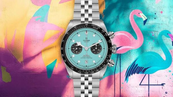 Tudor Black Bay Chrono 41mm 
Blue Flamingo Dial automatic men’s Watch - Image 5