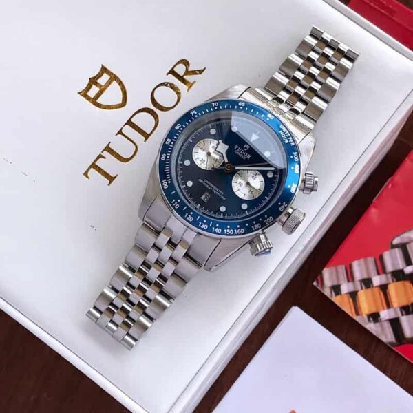 Tudor Black Bay Chrono Blue Dial Boutique Edition men’s Watch . - Image 4