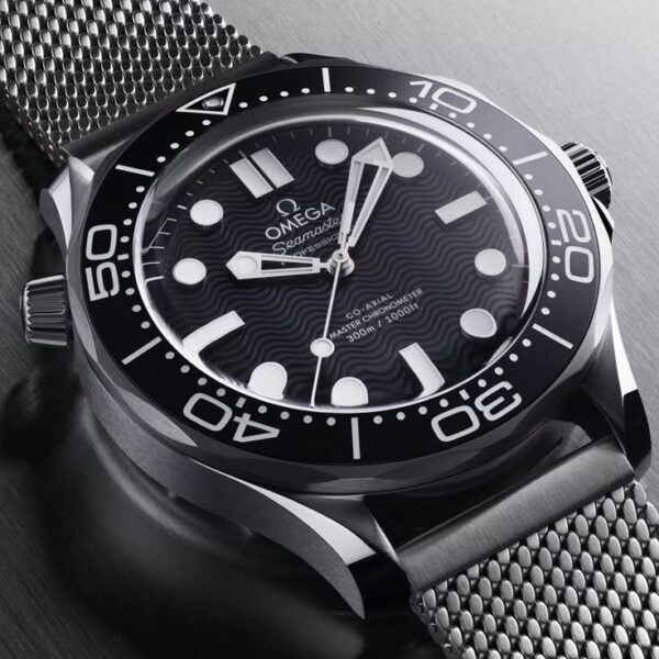 Omega Seamaster Diver 300M 42 mm Black Dial men’s Automatic Quality Watch - Image 5