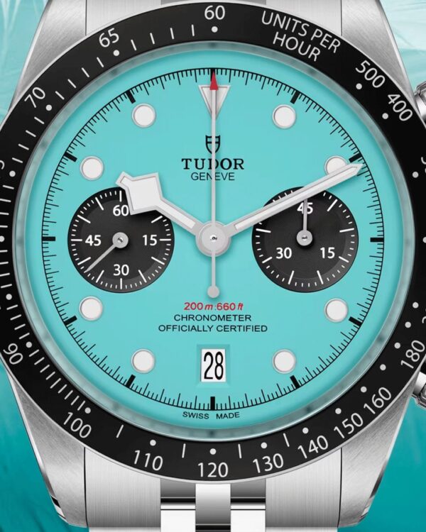 Tudor Black Bay Chrono 41mm 
Blue Flamingo Dial automatic men’s Watch - Image 7