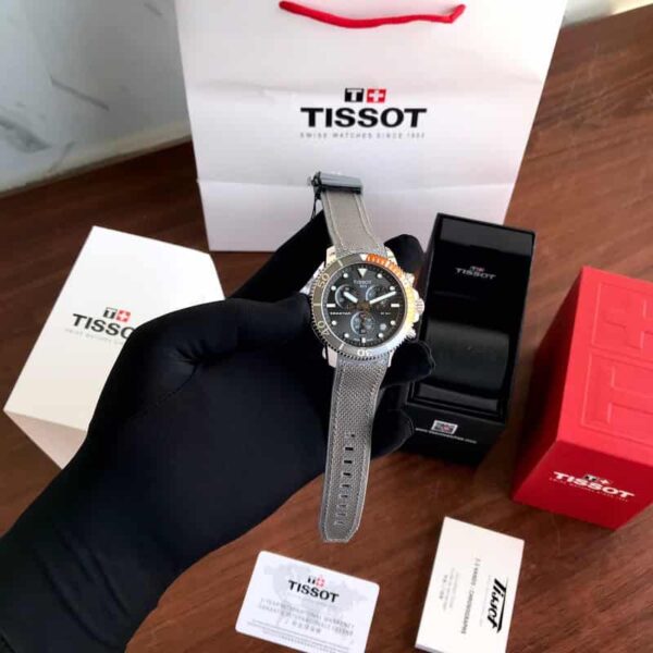 Tissot Seastar 1000 Chronograph Grey Dial Mens Watch - Image 11