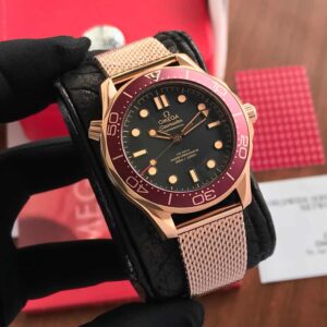 Omega Seamaster Diver 300M Bronze Gold Automatic Mens Watch