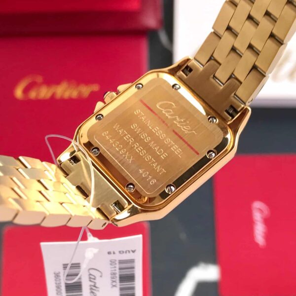 Cartier Panthere De Cartier Gold White Dial Japanese Quartz Women’s Watch - Image 5