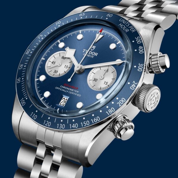 Tudor Black Bay Chrono Blue Dial Boutique Edition men’s Watch . - Image 5