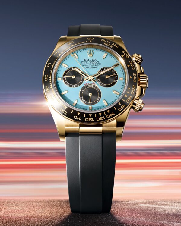 Rolex Cosmograph Daytona Turquoise Blue Dial Men'S Watch - Image 2