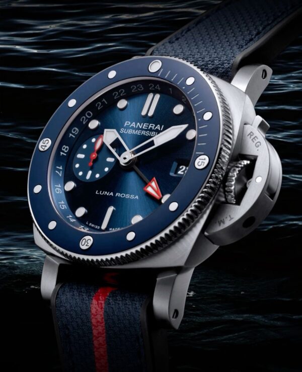 Panerai Submersible 44mm Automatic Quarantaquattro Luna Rossa men’s Watch - Image 6