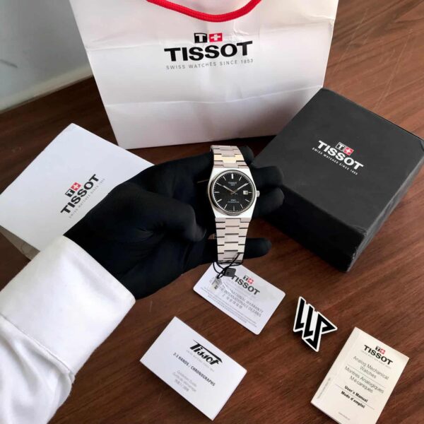 Tissot PRX Powermatic Japanese Black Dial Automatic Mens Watch - Image 12