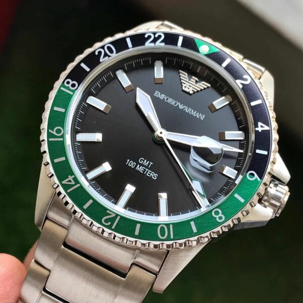 Emporio Armani AR11589 GMT Men's Authentic Quality Watch - Image 5