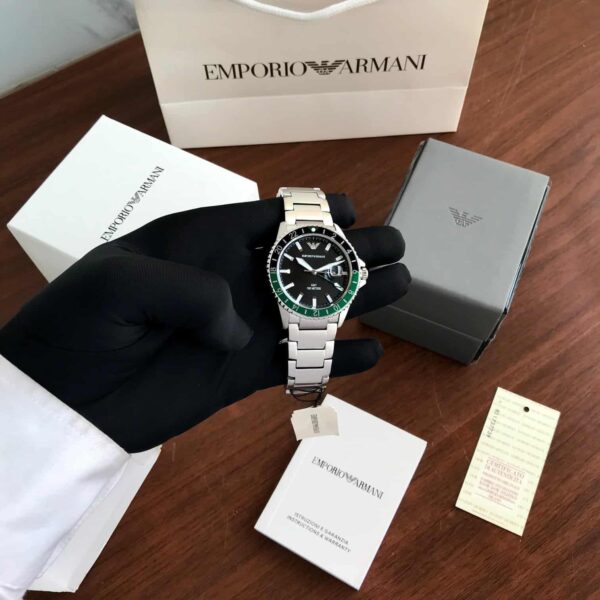 Emporio Armani AR11589 GMT Men's Authentic Quality Watch - Image 11