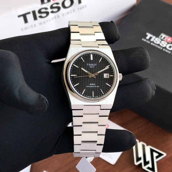 Tissot PRX Powermatic Japanese Black Dial Automatic Mens Watch - Image 7
