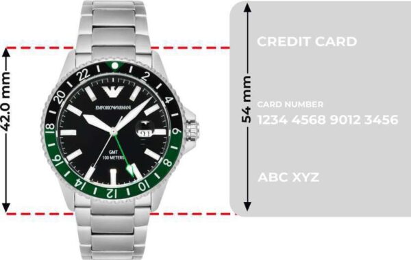 Emporio Armani AR11589 GMT Men's Authentic Quality Watch - Image 8