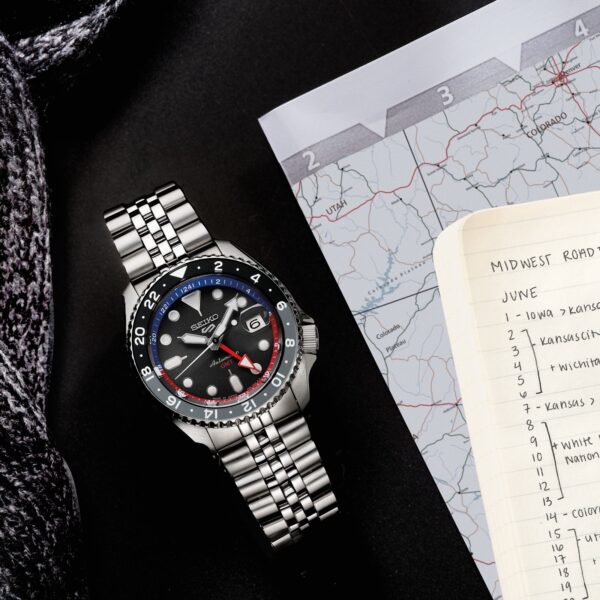 Seiko Sports Automatic GMT 42.5mm Authentic Men’s Watch - Image 2