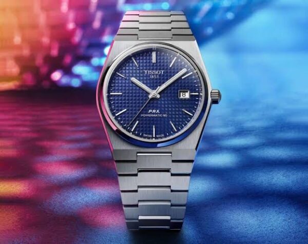 Tissot PRX Stainless Steel Blue Dial Automatic Men's Watch - Image 2