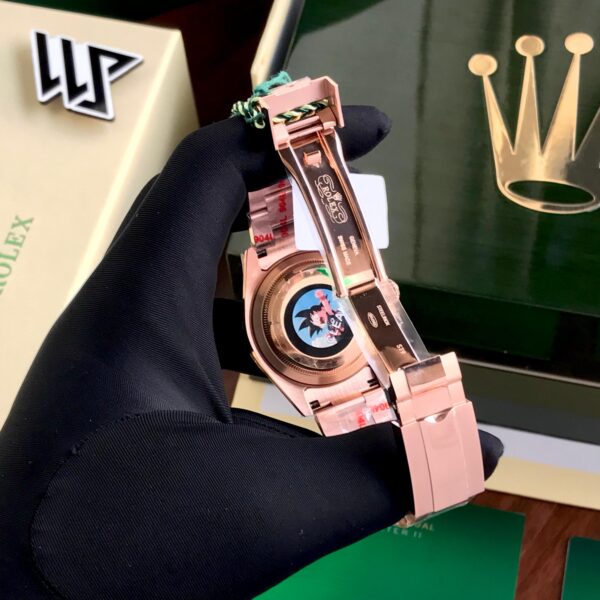 Rolex Cosmograph Daytona Rainbow Rosegold Swiss ETA Automatic Mens Watch - Image 16