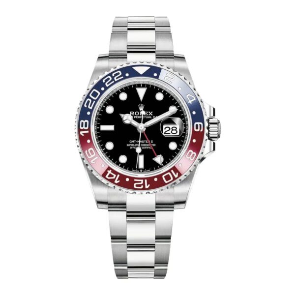Rolex GMT Matser || Pepsi Edition Swiss ETA Automatic Mens Watch - Image 2