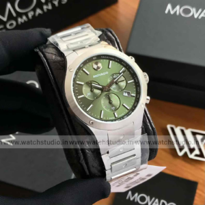 Movado SE Men's Chronograph Green Sunray Dial Watch