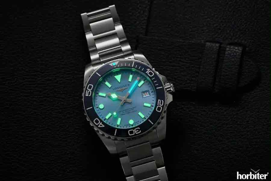 Longines HydroConquest Tiffany Blue Dial 40mm Automatic Men’s Watch - Image 8