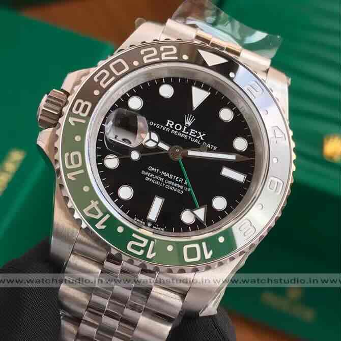 Rolex GMT-Master II Oyster-steel Sprite jubli Swiss ETA Automatic Men’s Watch - Image 4