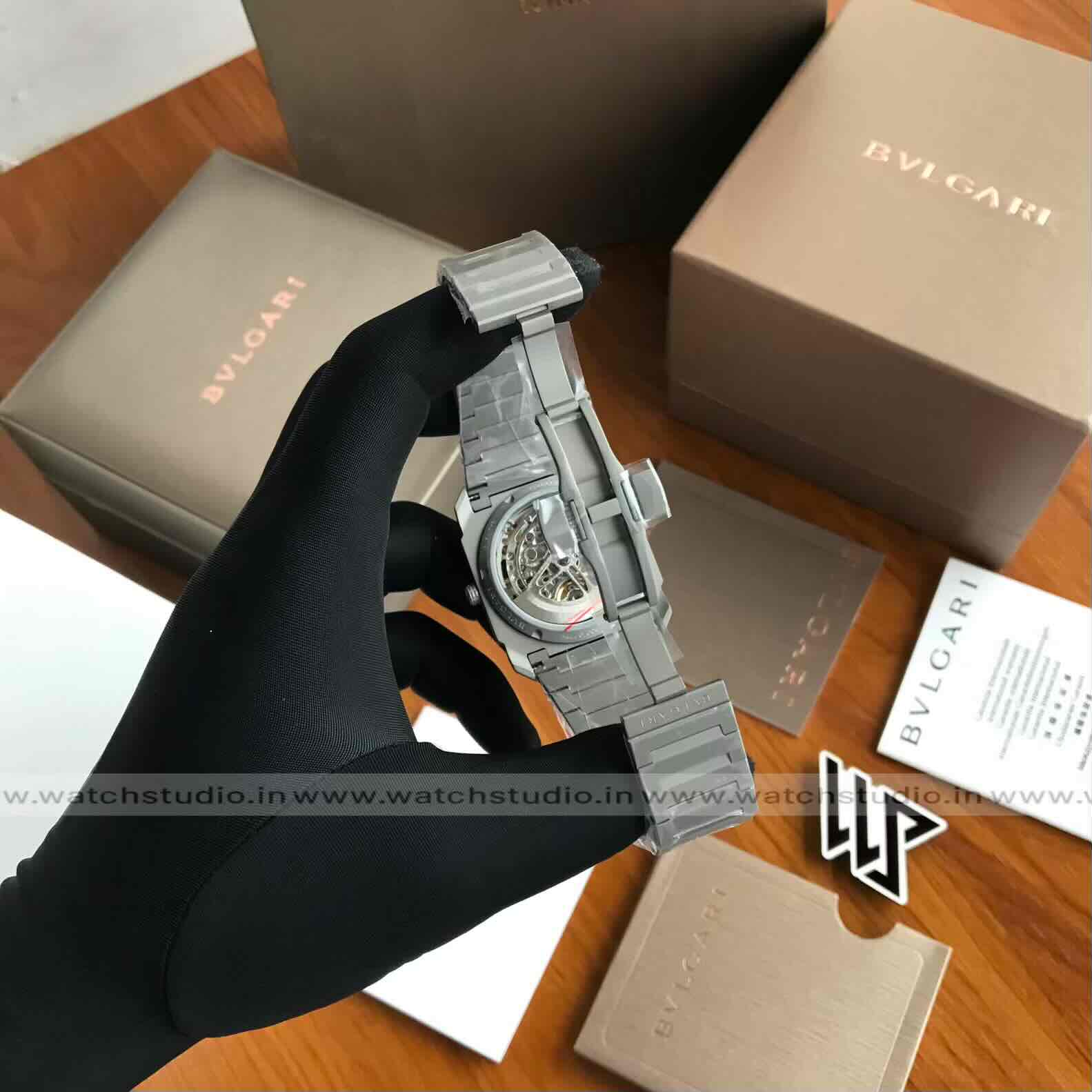 Bvlgari Octo Finissimo 40MM Skeleton Grey Dial Automatic Men’s Watch - Image 7