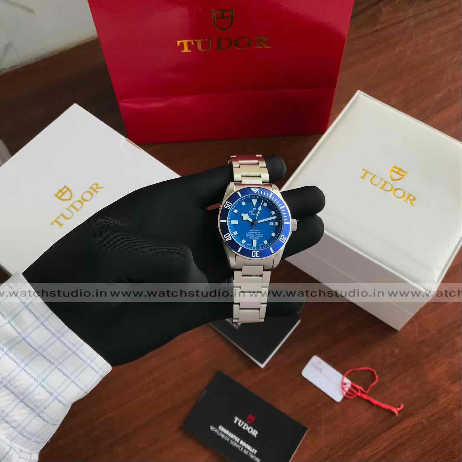 Tudor Pelagos Japanese Automatic Blue Dial Men’s Watch - Image 10