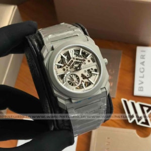 Bvlgari Octo Finissimo 40MM  Skeleton Grey Dial Automatic Men’s Watch