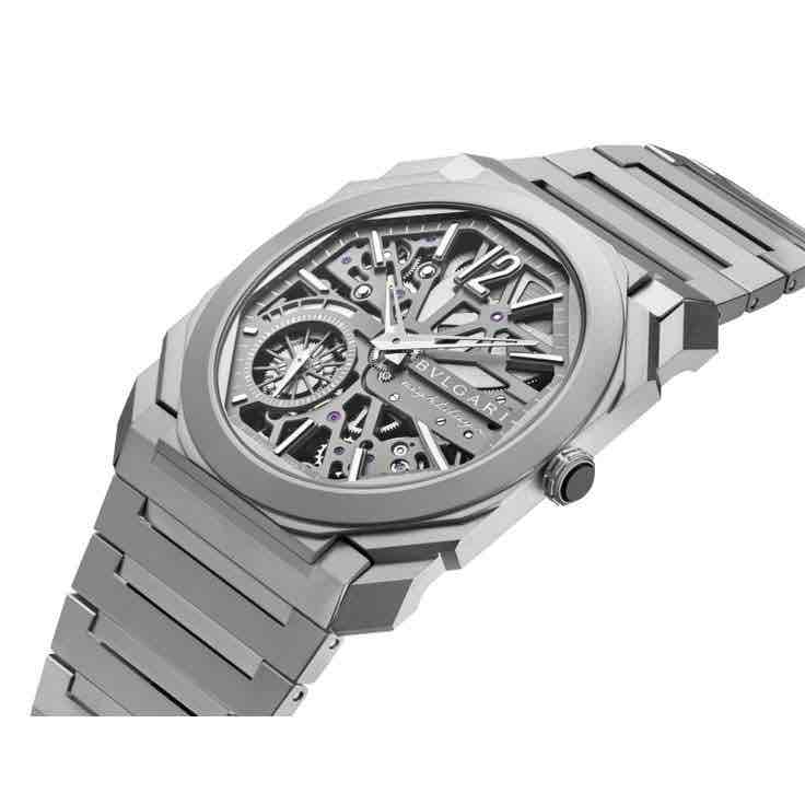 Bvlgari Octo Finissimo 40MM Skeleton Grey Dial Automatic Men’s Watch - Image 4