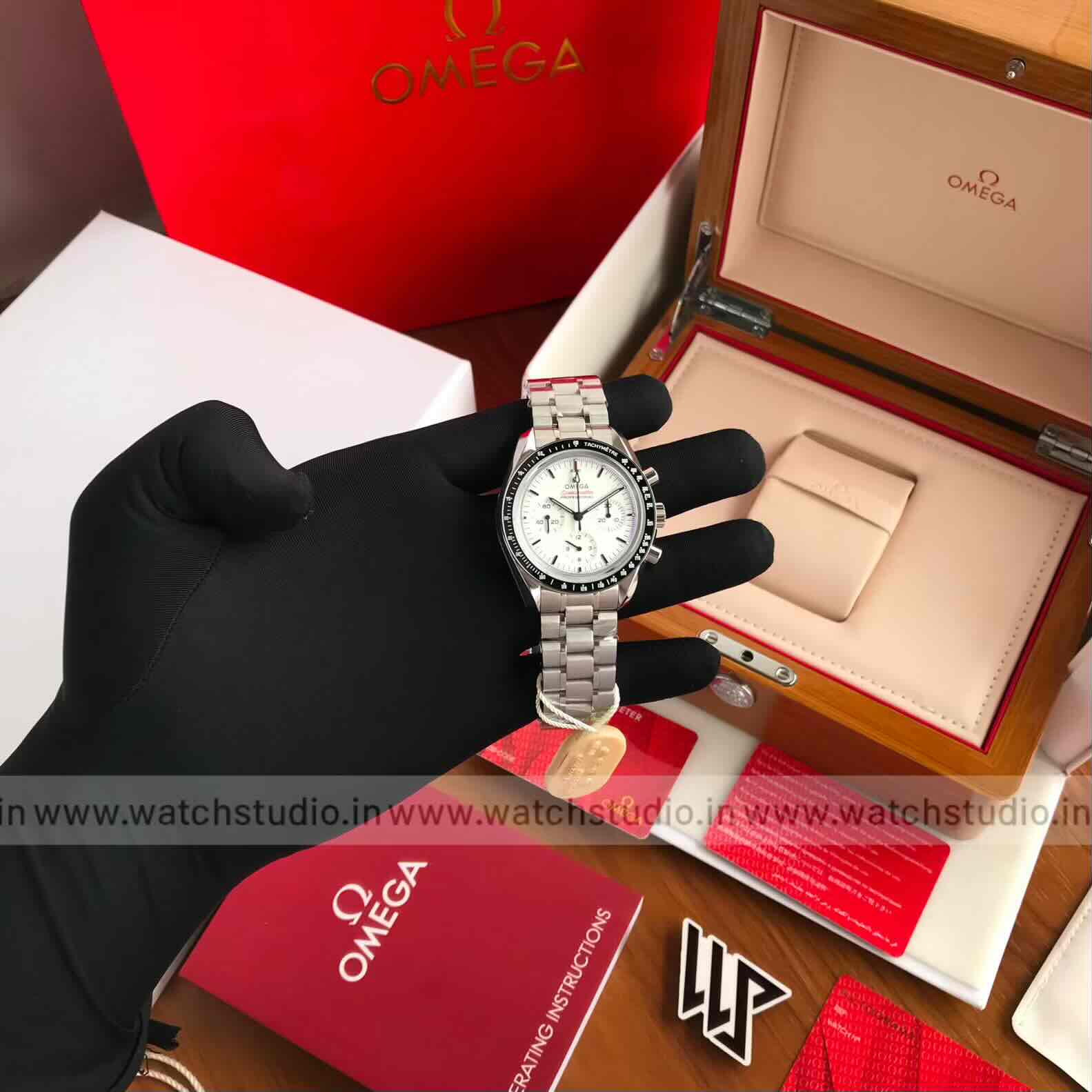 Omega Speedmaster Moonwatch Swiss ETA Automatic Superclone Watch Now Available - Image 11