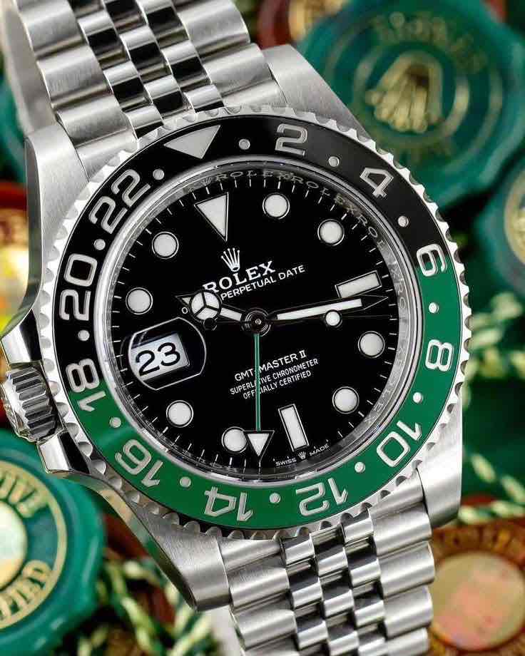 Rolex GMT-Master II Oyster-steel Sprite jubli Swiss ETA Automatic Men’s Watch - Image 8