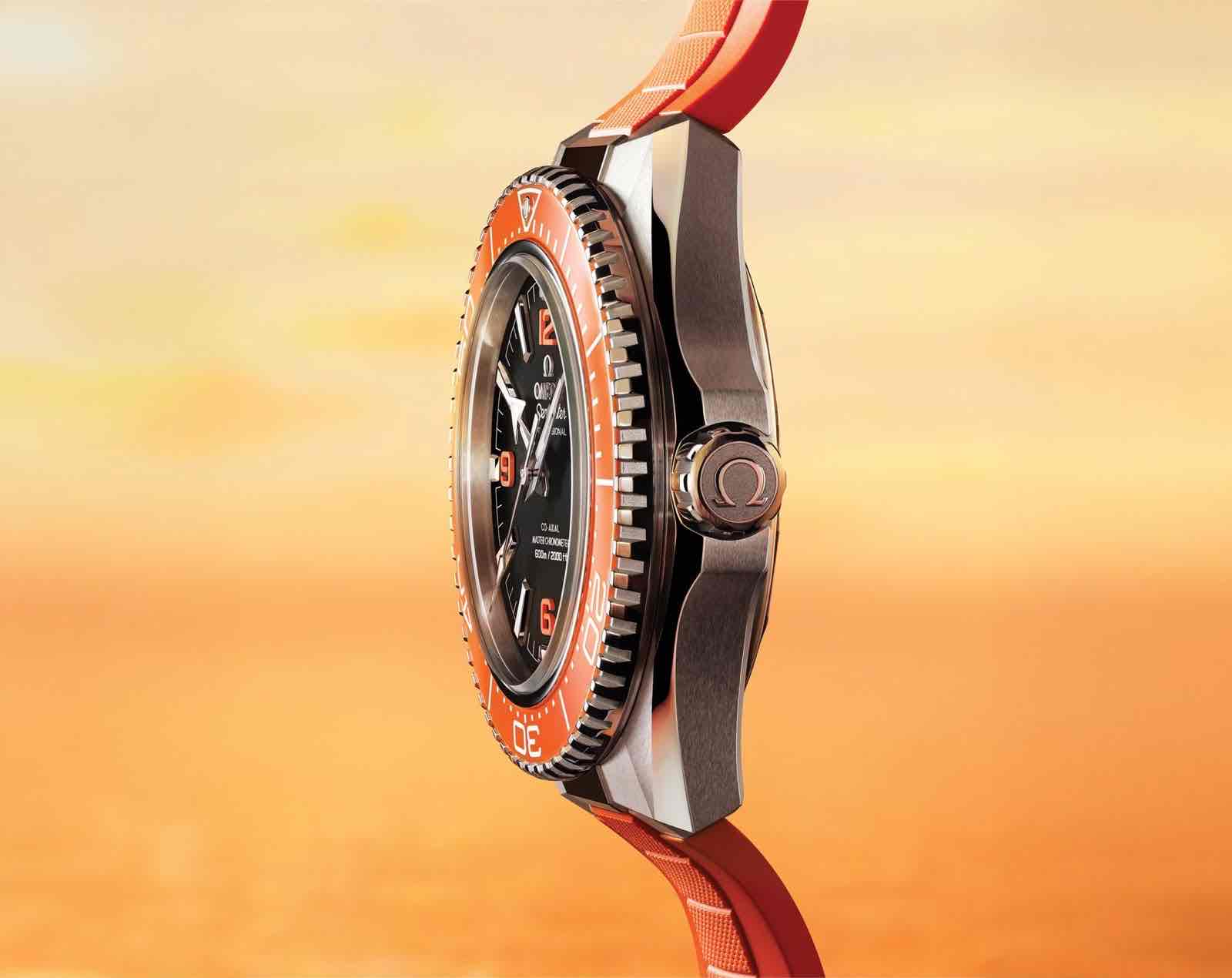 Omega Seamaster Planet Ocean
600M Co-Axial Master Chronometer Black Dial Orange Strap 42mm Automatic Men’s Watch - Image 7