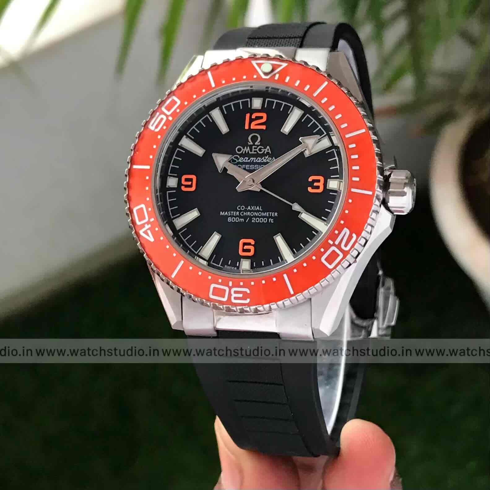 Omega Seamaster Planet Ocean
600M Co-Axial Master Chronometer Black Dial Black Strap 42mm Automatic Men’s Watch - Image 7